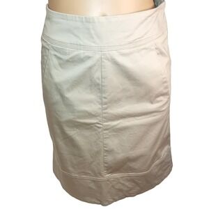 Vintage Y2K Mexx Khaki Cargo Midi Skirt Career Basics Going Out Sie 34 Waist 29